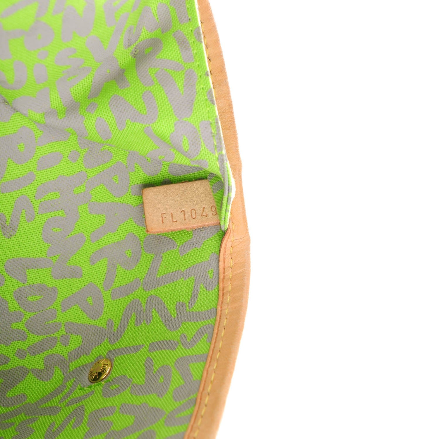 Louis Vuitton Monogram Graffiti Neverfull GM Green 7 of 7