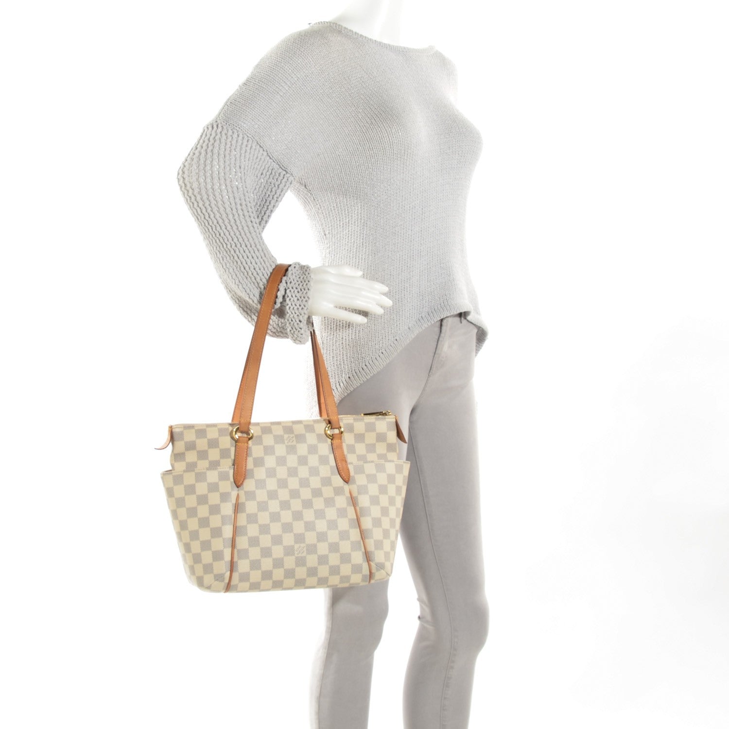 Louis Vuitton Damier Azur Totally PM 2 of 8