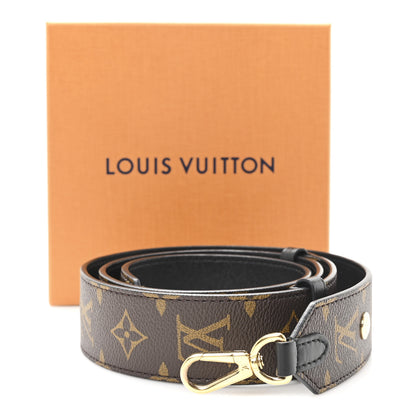 Louis Vuitton Monogram Adjustable Bandouliere Shoulder Strap Black 5 of 5