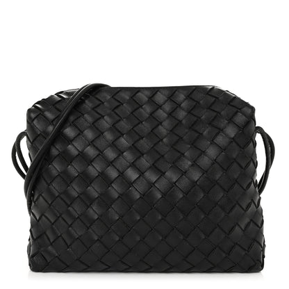 Bottega Veneta Nappa Intrecciato Small Loop Camera Bag Black 1 of 11
