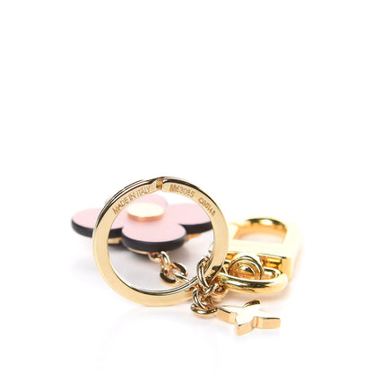 Louis Vuitton Monogram Blooming Flowers BB Bag Charm Key Holder Pink 2 of 3