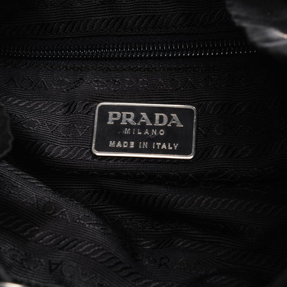 Prada Nylon Vela Medium Backpack Black 6 of 8