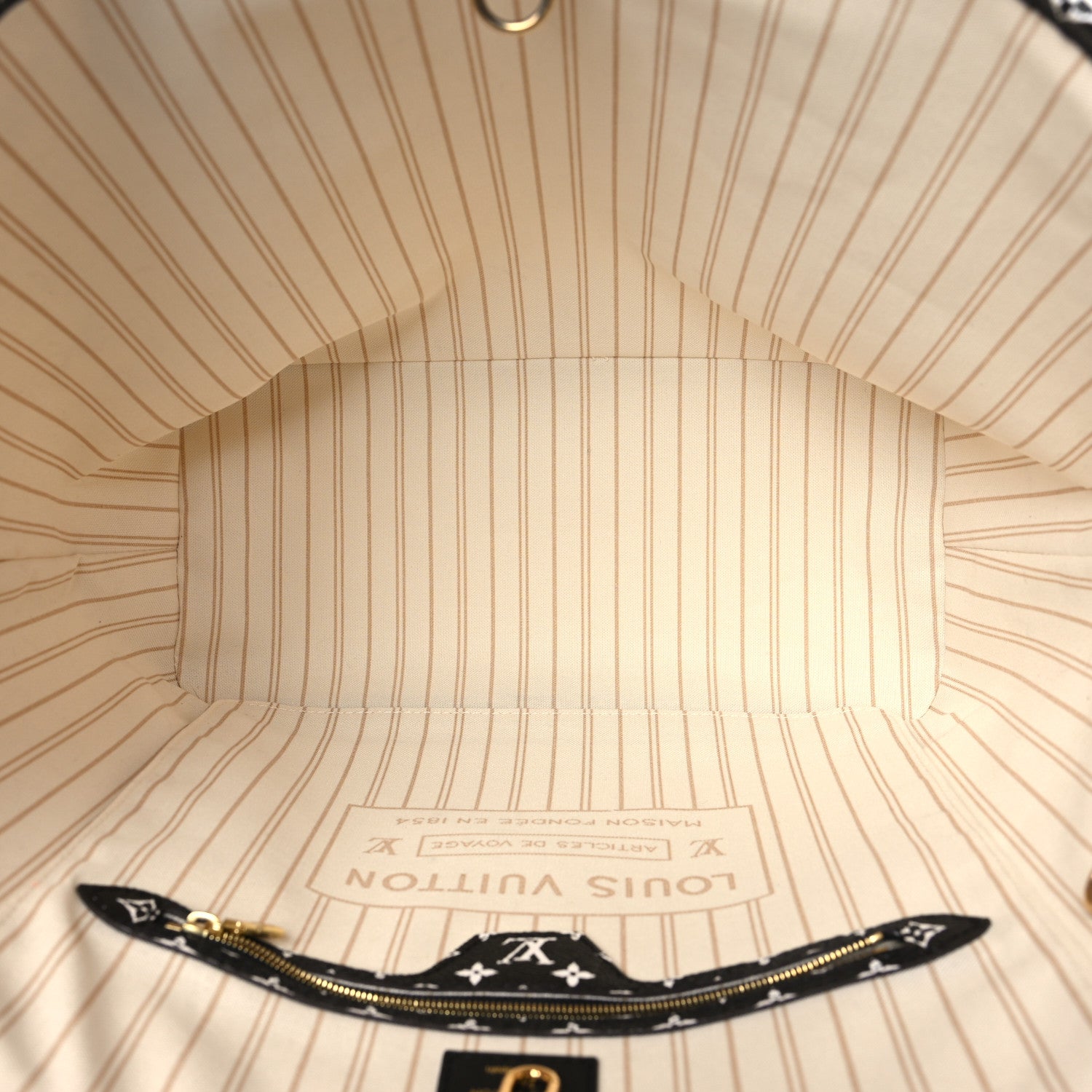 Louis Vuitton Monogram Giant Jungle Neverfull MM Ivory 5 of 9