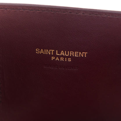 Saint Laurent Calfskin Nano Supple Sac De Jour Red Velvet 7 of 11