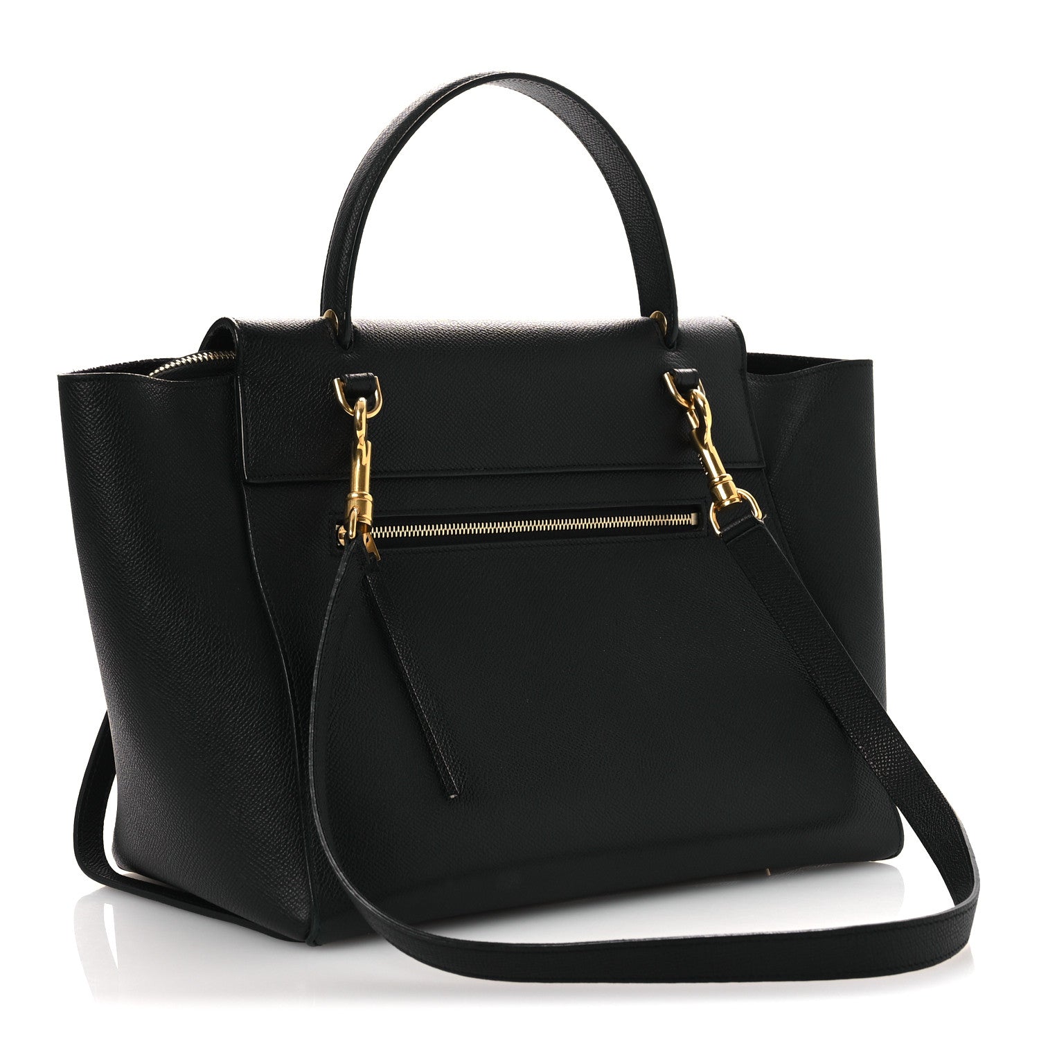 Celine Grained Calfskin Mini Belt Bag Black 3 of 14