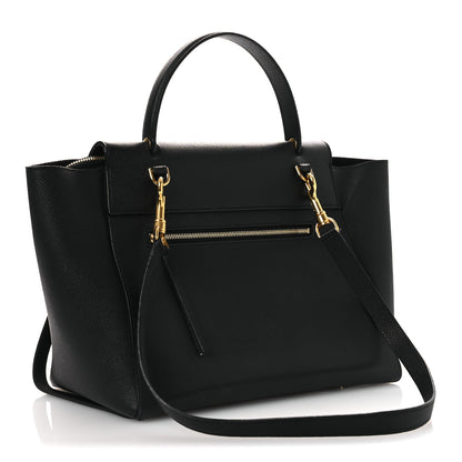 Celine Grained Calfskin Mini Belt Bag Black 3 of 14