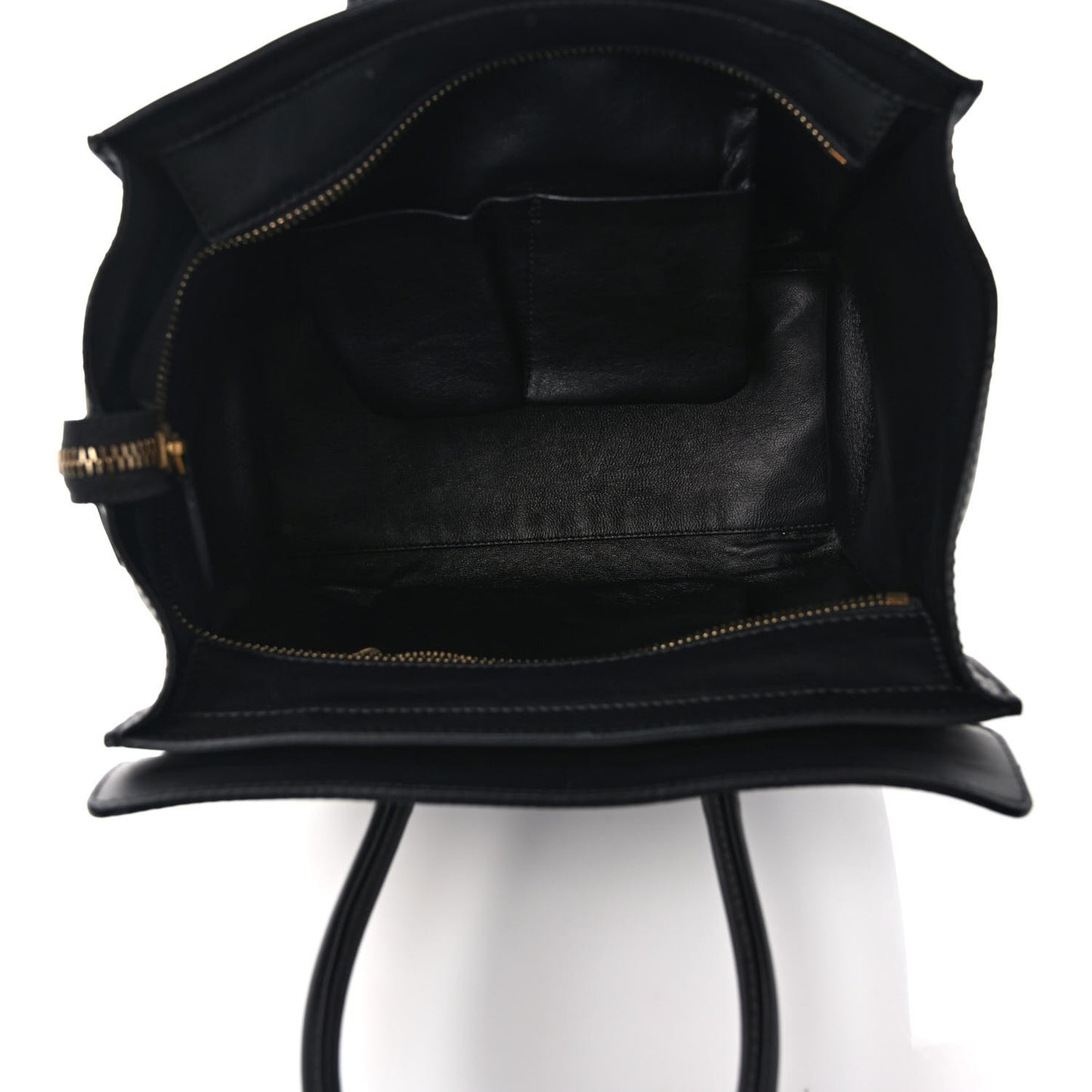 Smooth Calfskin Micro Luggage Black