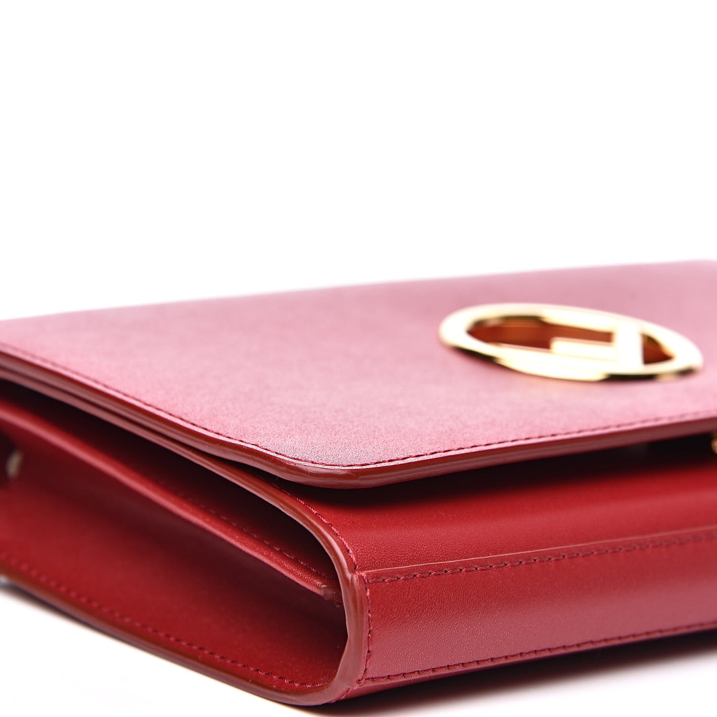 Vitello Liberty Lucido F is Fendi Wallet on Chain Fragola