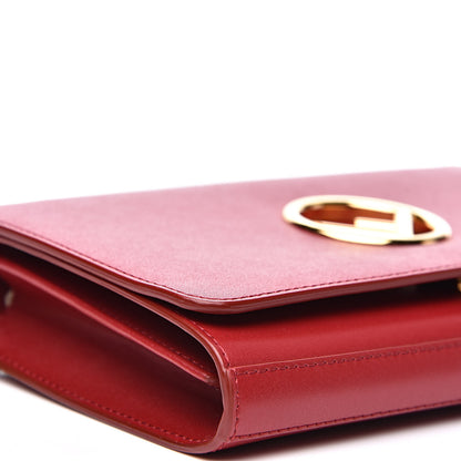 Fendi Vitello Liberty Lucido F is Fendi Wallet on Chain Fragola 8 of 9