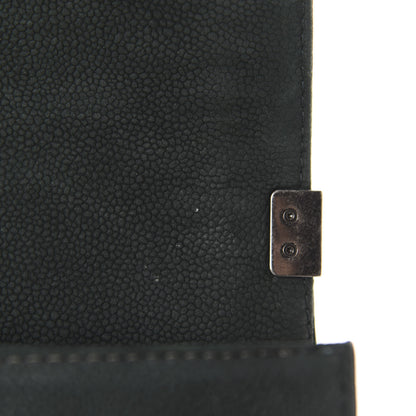 Chanel Iridescent Caviar Quilted Medium Boy Flap Dark Green 12 of 18