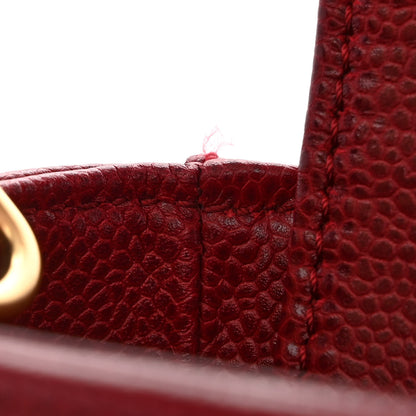 Chanel Caviar Timeless CC Shoulder Bag Red 15 of 16