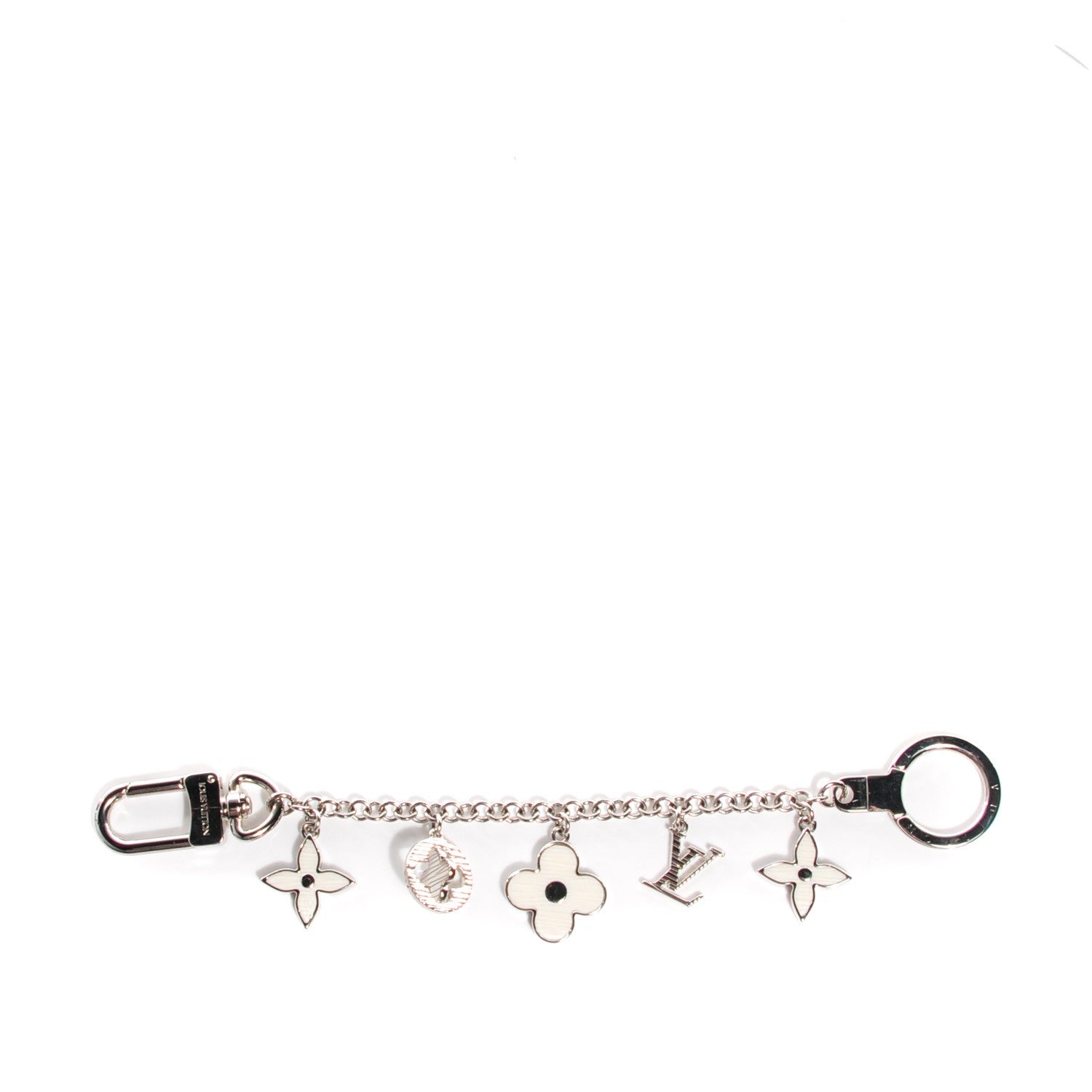 Louis Vuitton Fleur d'Epi Bag Charm Chain Ivory 1 of 5