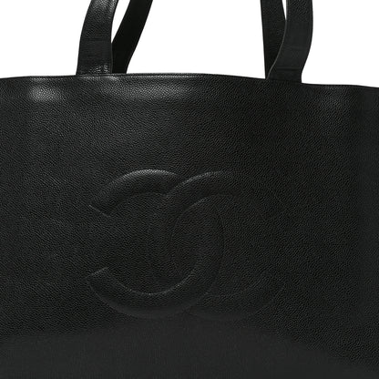 Chanel Caviar CC Tote Black 8 of 10