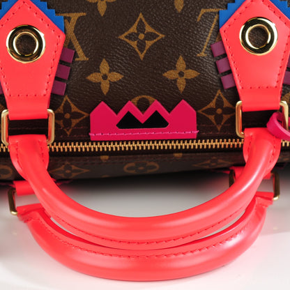 Louis Vuitton Monogram Totem Speedy 30 Flamingo 9 of 9