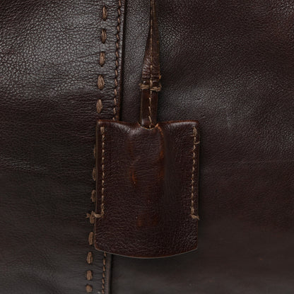 Saint Laurent Calfskin Oversized Muse Dark Brown 10 of 29