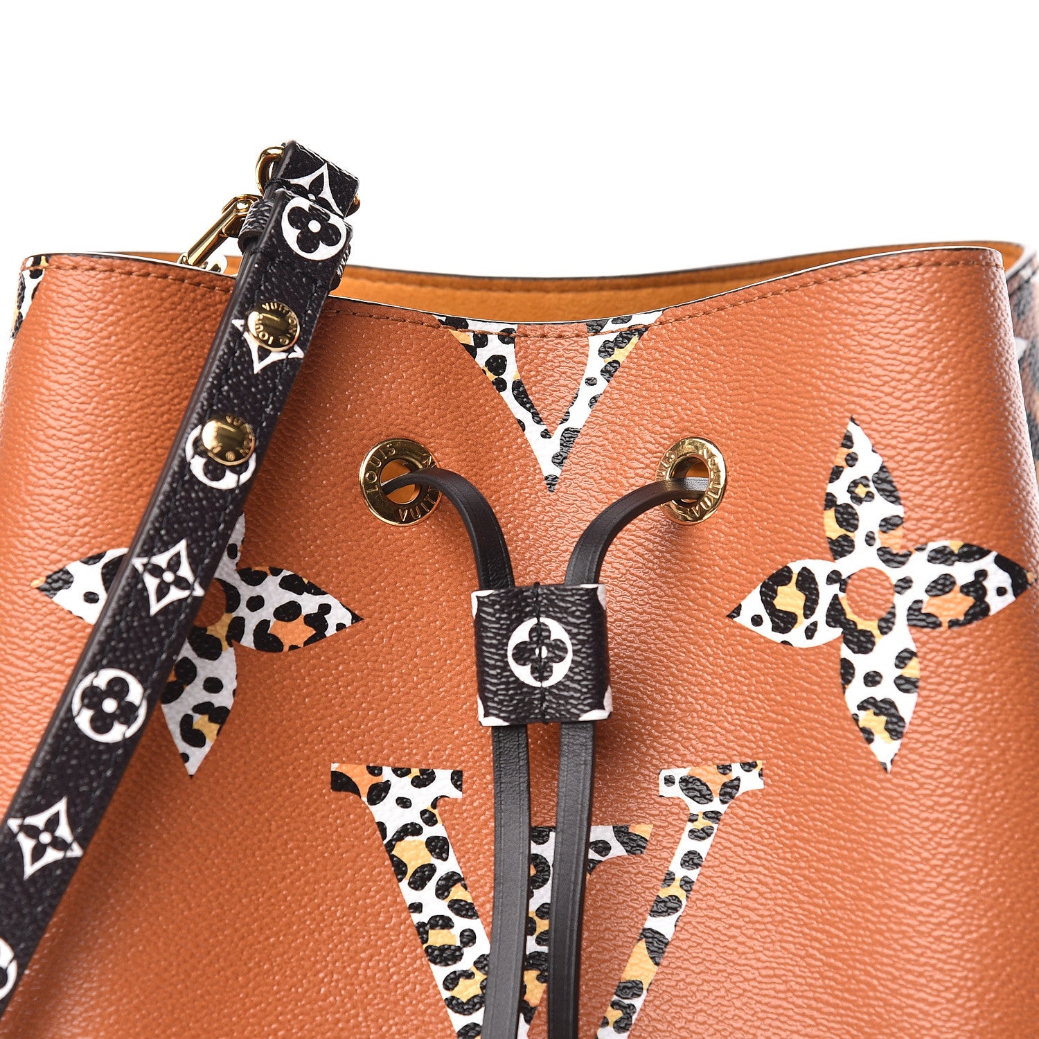 Louis Vuitton Monogram Giant Jungle NéoNoé Caramel 9 of 10