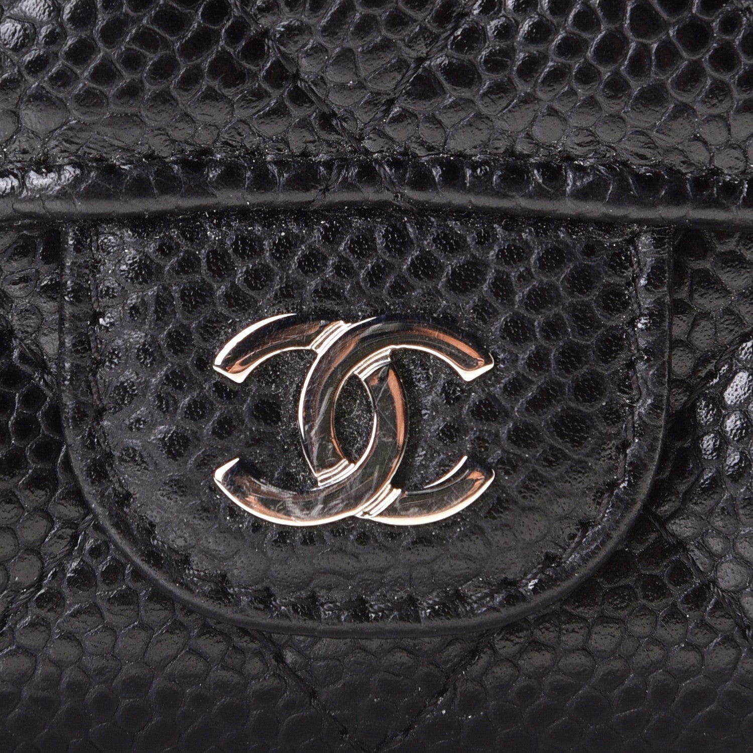 Chanel Caviar Quilted Flap Card Holder Black 9 of 12