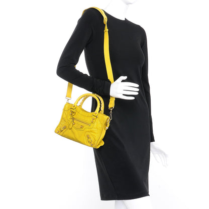 Balenciaga Agneau Giant 12 Gold Hardware Mini City Curry 2 of 11