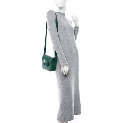 Gucci Azalea Calfskin Web Monochrome Horsebit 1955 Shoulder Bag Emerald 2 of 10