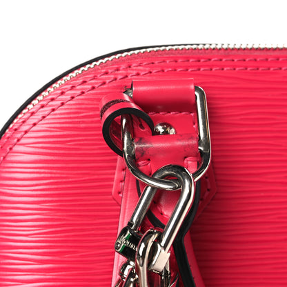 Louis Vuitton Epi Jacquard Alma BB Rose Pondicherry 9 of 10