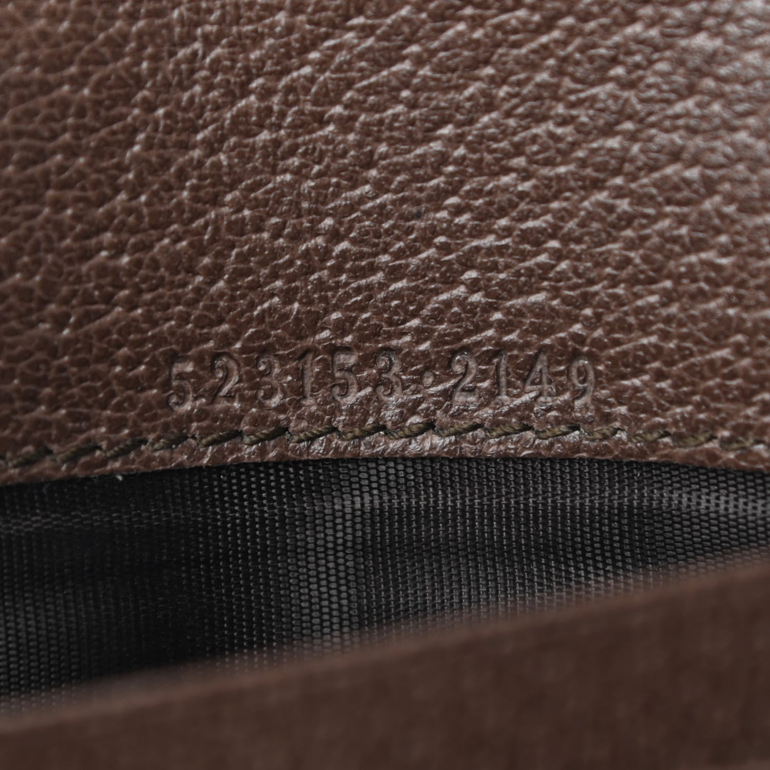 Gucci GG Supreme Monogram Web Ophidia Continental Wallet Brown 7 of 7