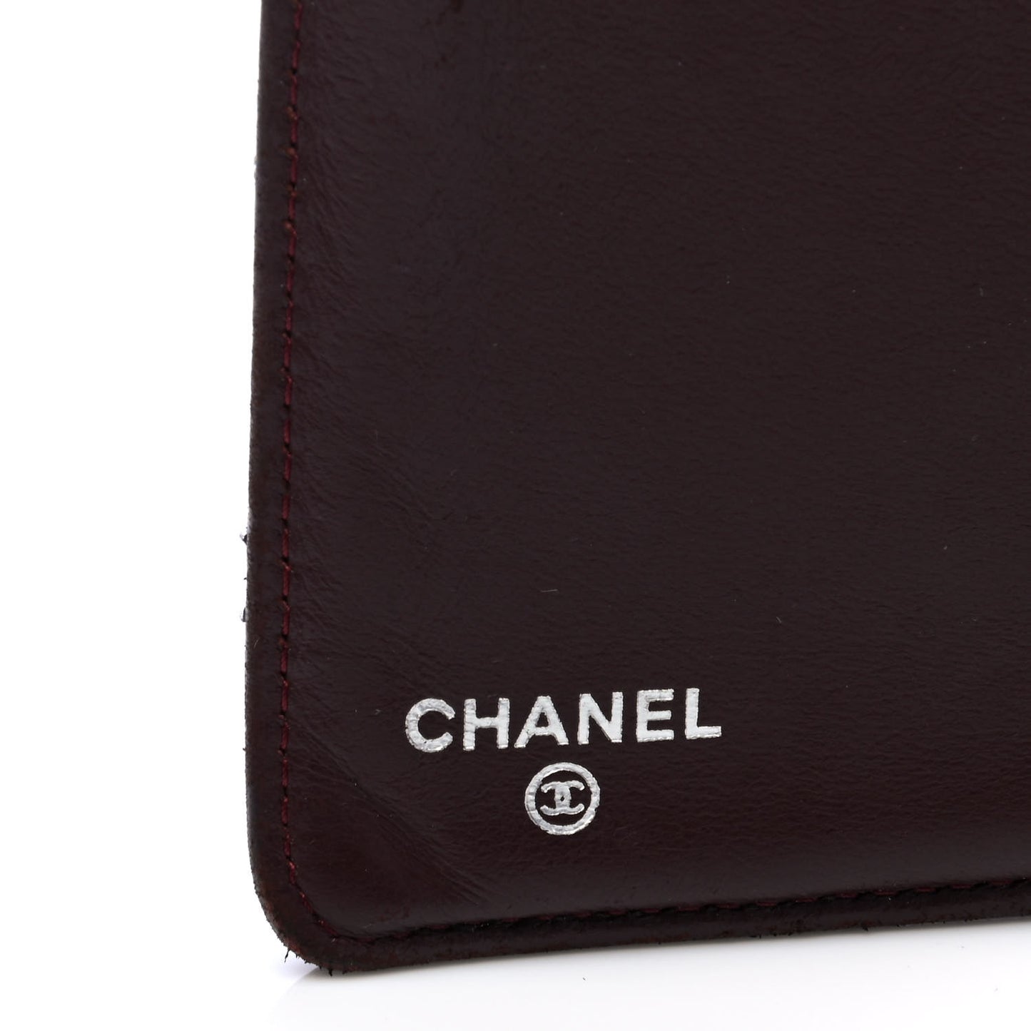 Lambskin Quilted Yen Wallet Black