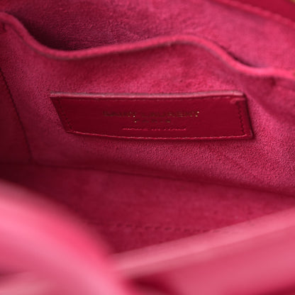 Saint Laurent Calfskin Nano Sac De Jour Lipstick Fuchsia 7 of 18