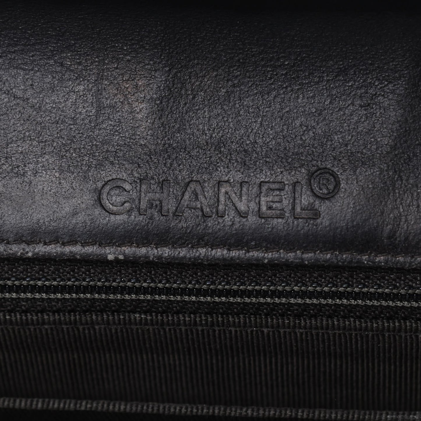 Denim Chocolate Bar Quilted Flap