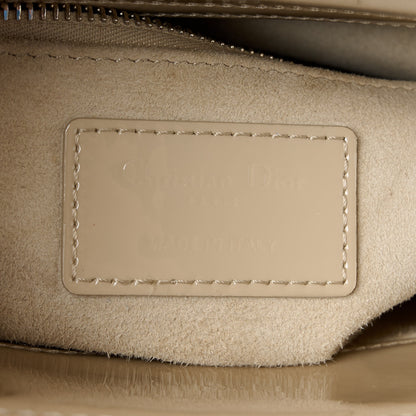 Christian Dior Patent Cannage Small Lady Dior Beige 6 of 11