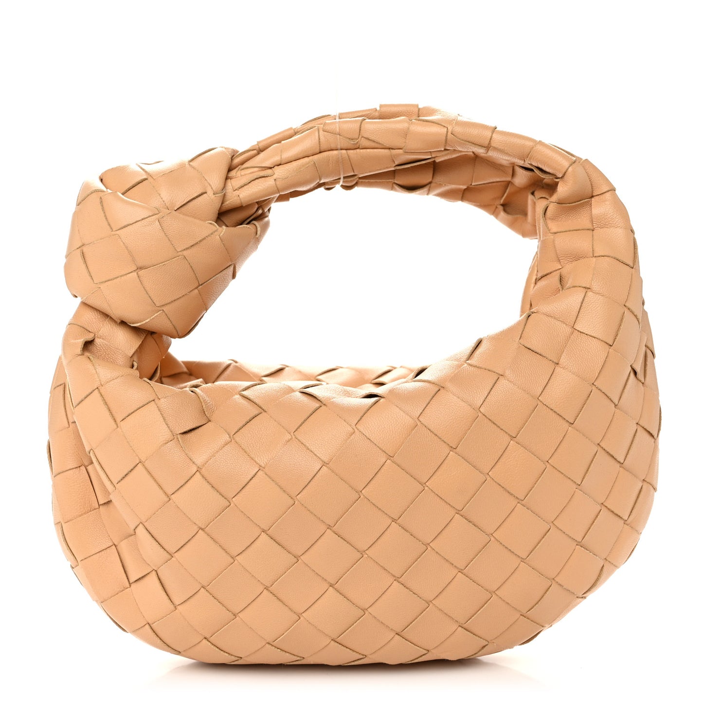 Nappa Intrecciato Mini Jodie Almond