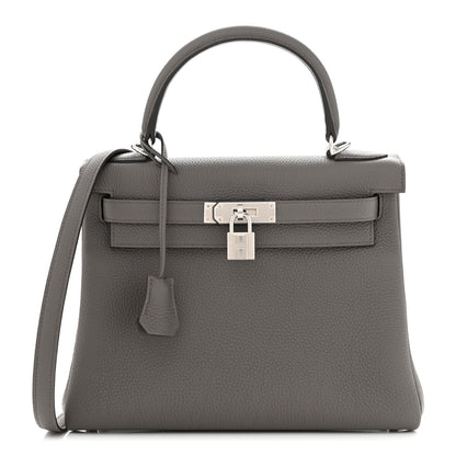 Hermes Togo Kelly Retourne 28 Etain 1 of 11
