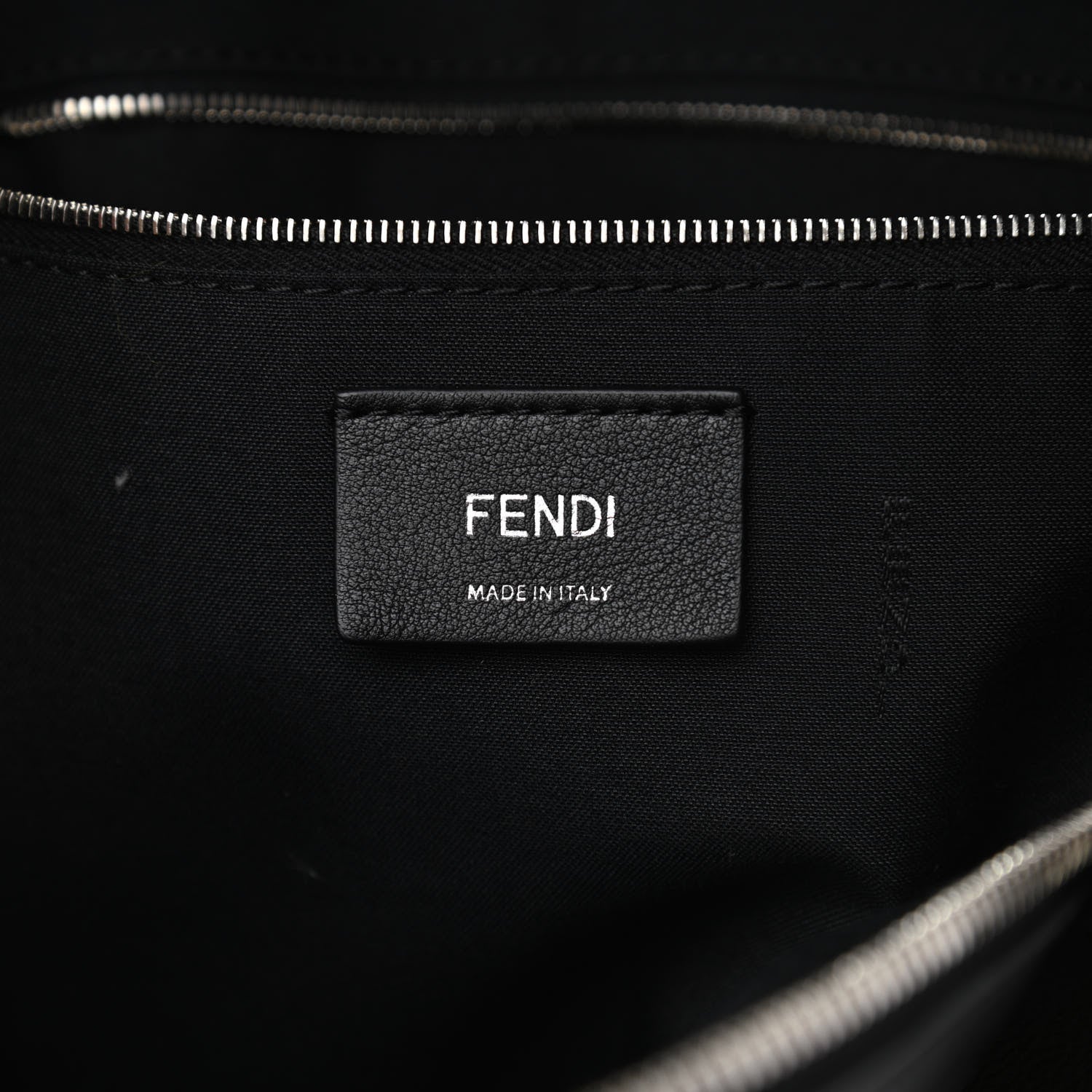 Fendi Vitello Dolce Fox Elaphe Ayers Hypnoteyes Large Backpack Black Giallo Multicolor 5 of 11