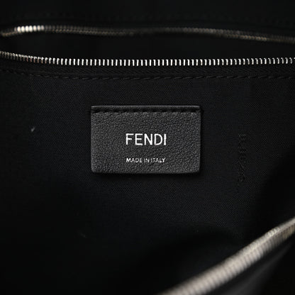 Fendi Vitello Dolce Fox Elaphe Ayers Hypnoteyes Large Backpack Black Giallo Multicolor 5 of 11