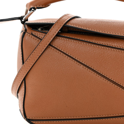 Loewe Calfskin Mini Puzzle Bag Tan 8 of 15