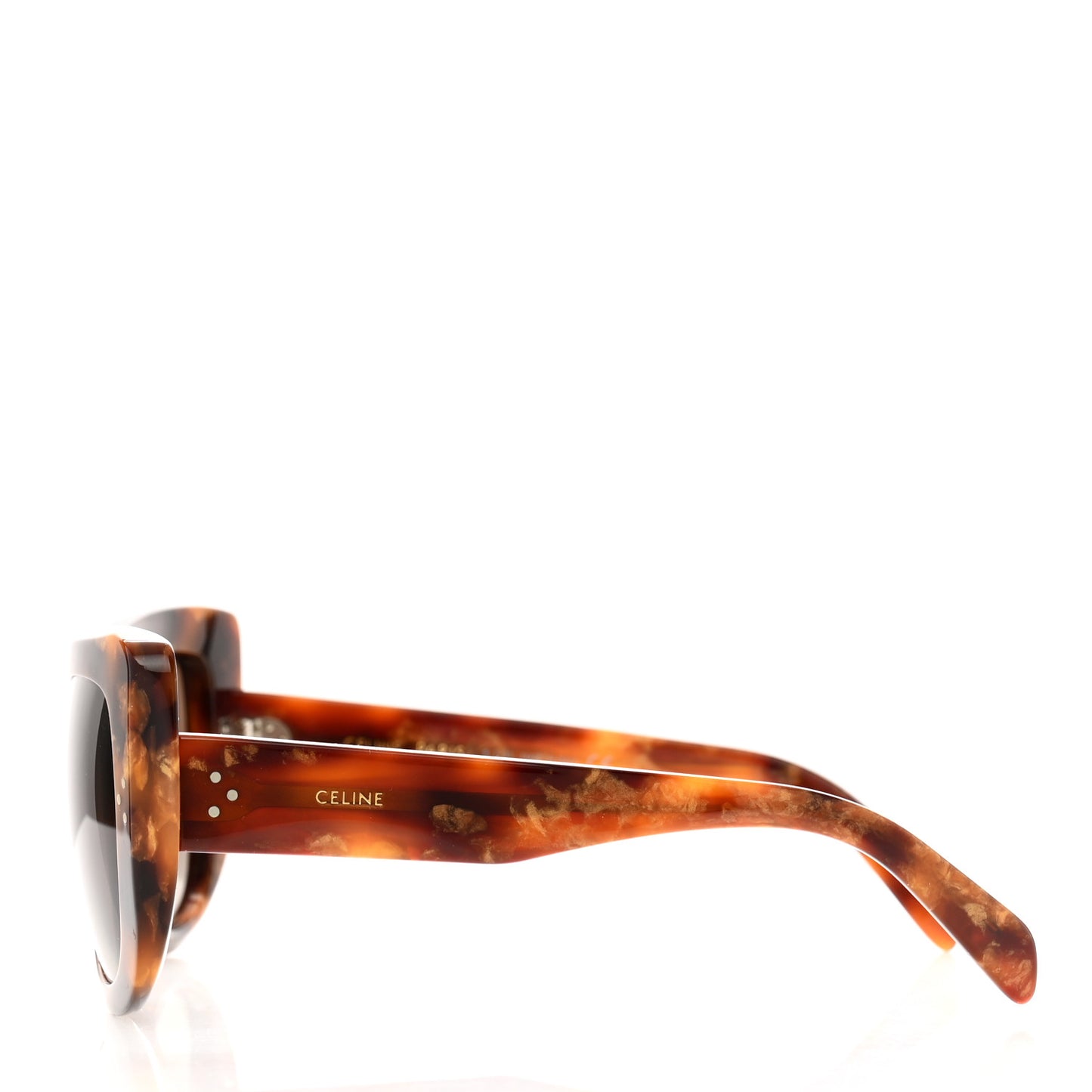 Acetate Square Sunglasses CL40157U Brown