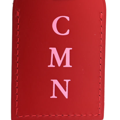 Louis Vuitton Calfskin Hawaii Luggage Tag Red 3 of 3