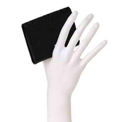 Louis Vuitton Empreinte Business Card Holder Black 2 of 9