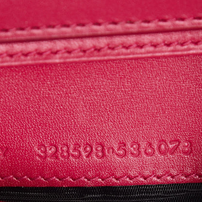 Saint Laurent Calfskin Trifold Wallet Pink 5 of 15
