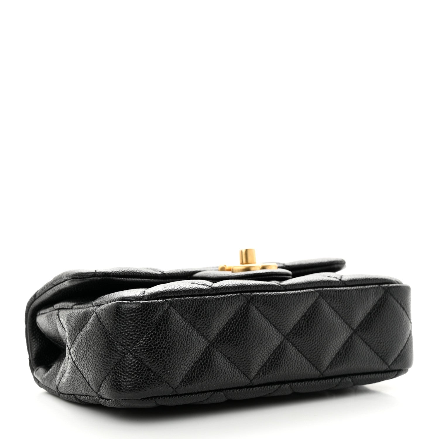 Chanel Caviar Quilted Mini Sweetheart Rectangular Flap Black 4 of 12
