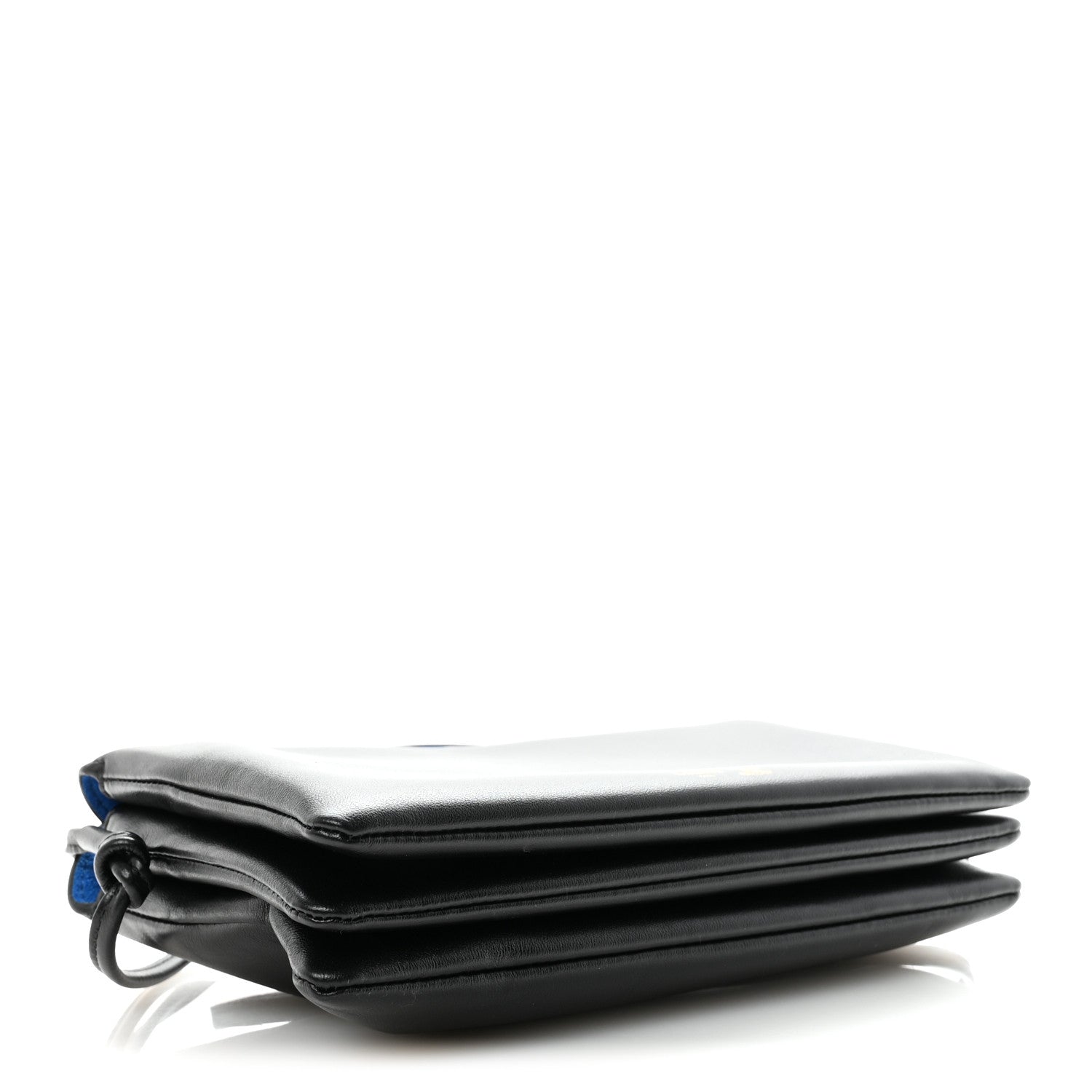 Celine Smooth Lambskin Trio Flap Black 4 of 10