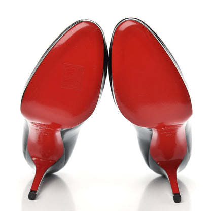 Christian Louboutin Patent New Simple 120 Pumps 37 Black 5 of 8
