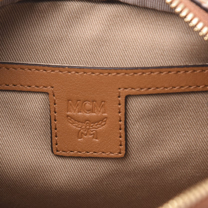 MCM Visetos Klassik Crossbody Bag Cognac 6 of 8