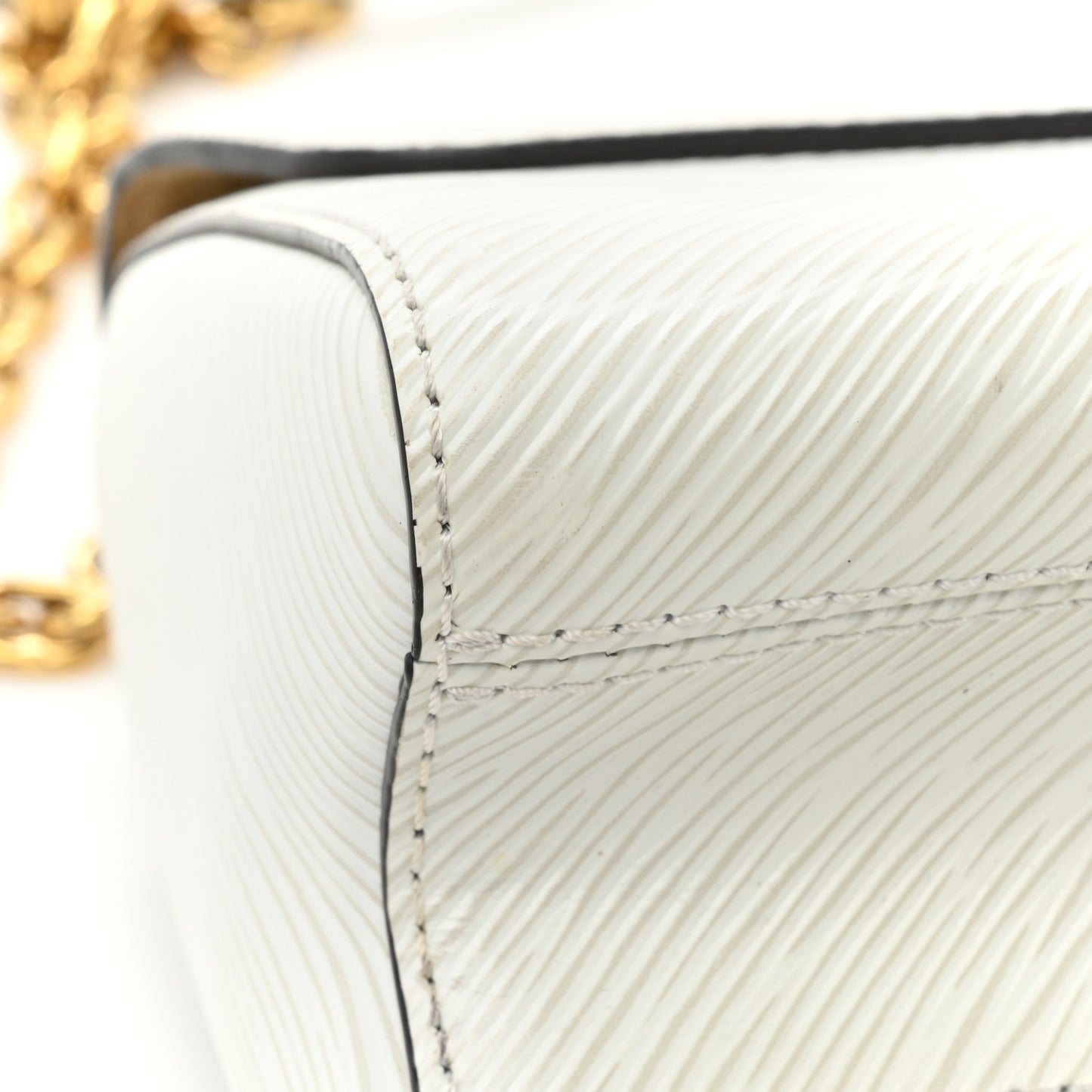 Epi Twist Shoulder Bag PM White