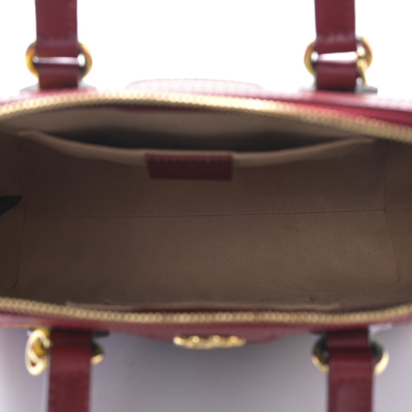 GG Supreme Monogram Flora Web Small Ophidia Tote Bag Red