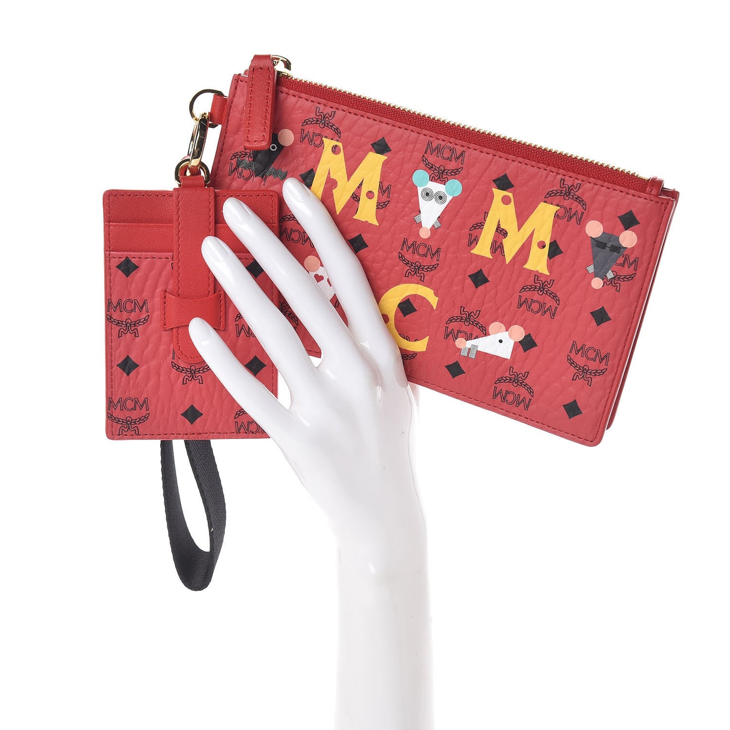 Visetos Year Of The Mouse Multifunction Pouch Viva Red