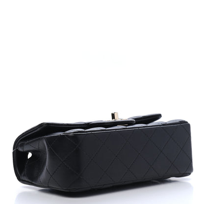 Chanel Lambskin Quilted Mini Rectangular Flap Black 3 of 8