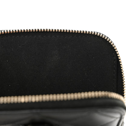 Chanel Lambskin Quilted CC Phone Holder Black 10 of 11