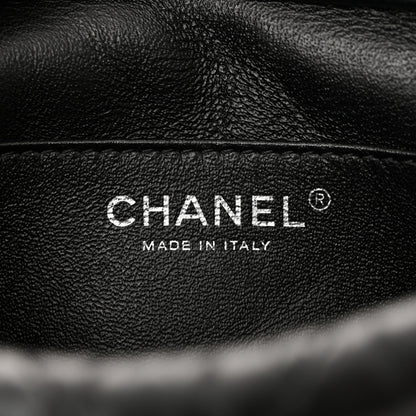 Chanel Aged Calfskin Chevron Mini Reissue Camera Case So Black 6 of 9