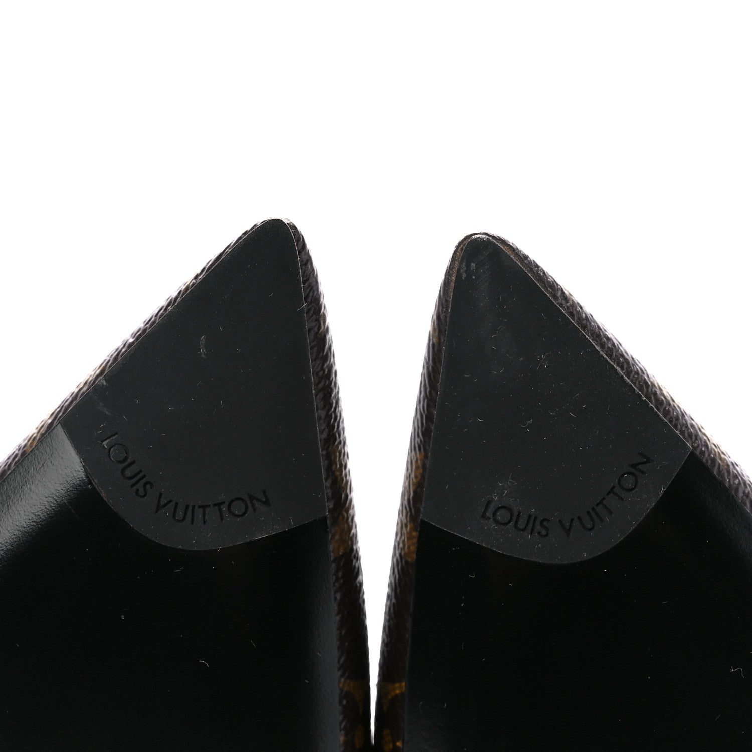 Louis Vuitton Monogram Cherie Pumps 40 Black 6 of 9