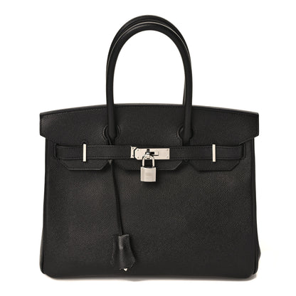 Hermes Epsom BIRKIN 30 Black 1 of 8